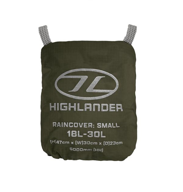 Copri zaino impermiabile Highlander 18-30 litri