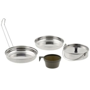 Kit padelle da campeggio Inox MFH