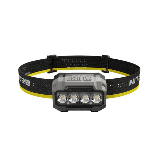 Torcia Frontale Nitecore HA23 Black Rock Ultra Compatta da 600 lumens - 132 mt. - immagine 2