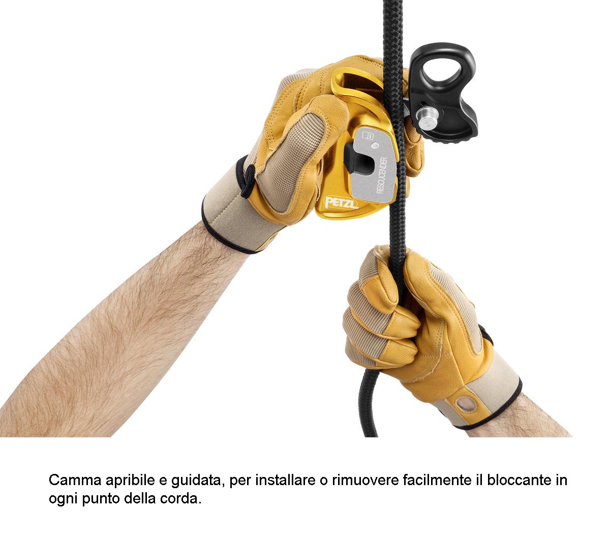 Bloccante Petzl Rescucender - immagine 2