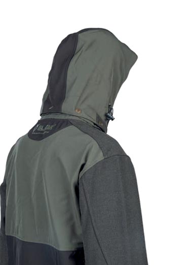 Giacca in softshell impermiabile con riporti antistrappo - immagine 2