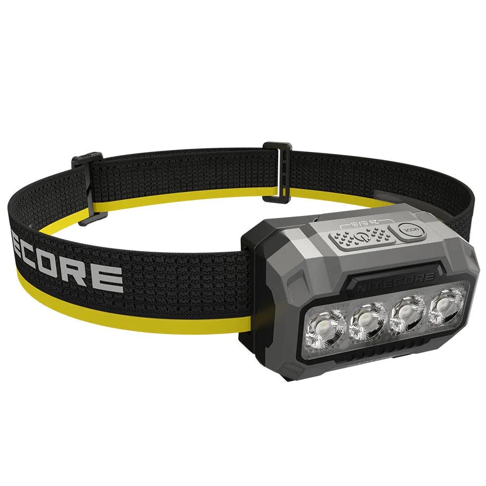 Torcia Frontale Nitecore HA23 Black Rock Ultra Compatta da 600 lumens - 132 mt. - immagine 4