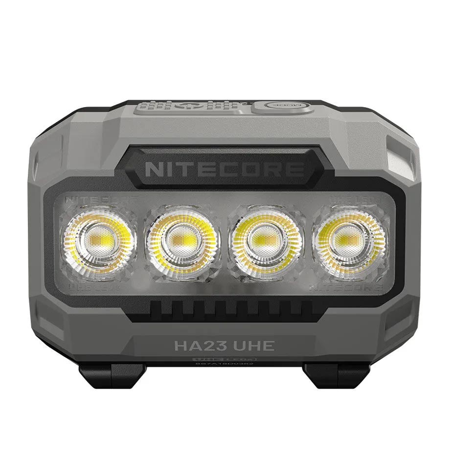Torcia Frontale Nitecore HA23 Black Rock Ultra Compatta da 600 lumens - 132 mt. - immagine 5