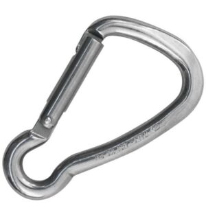 Moschettone Kong Harness Eye Straight Inox 316 da 5 mm 150 kg.