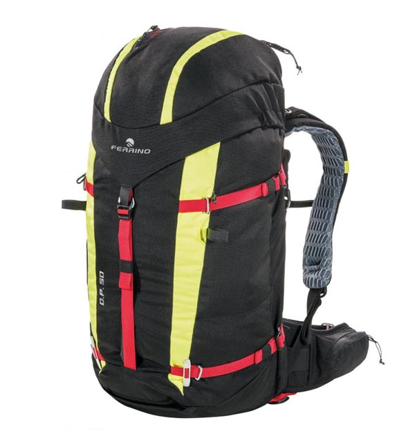 Zaino da soccorso Ferrino O.P. 50 completo di tasche aggiuntive