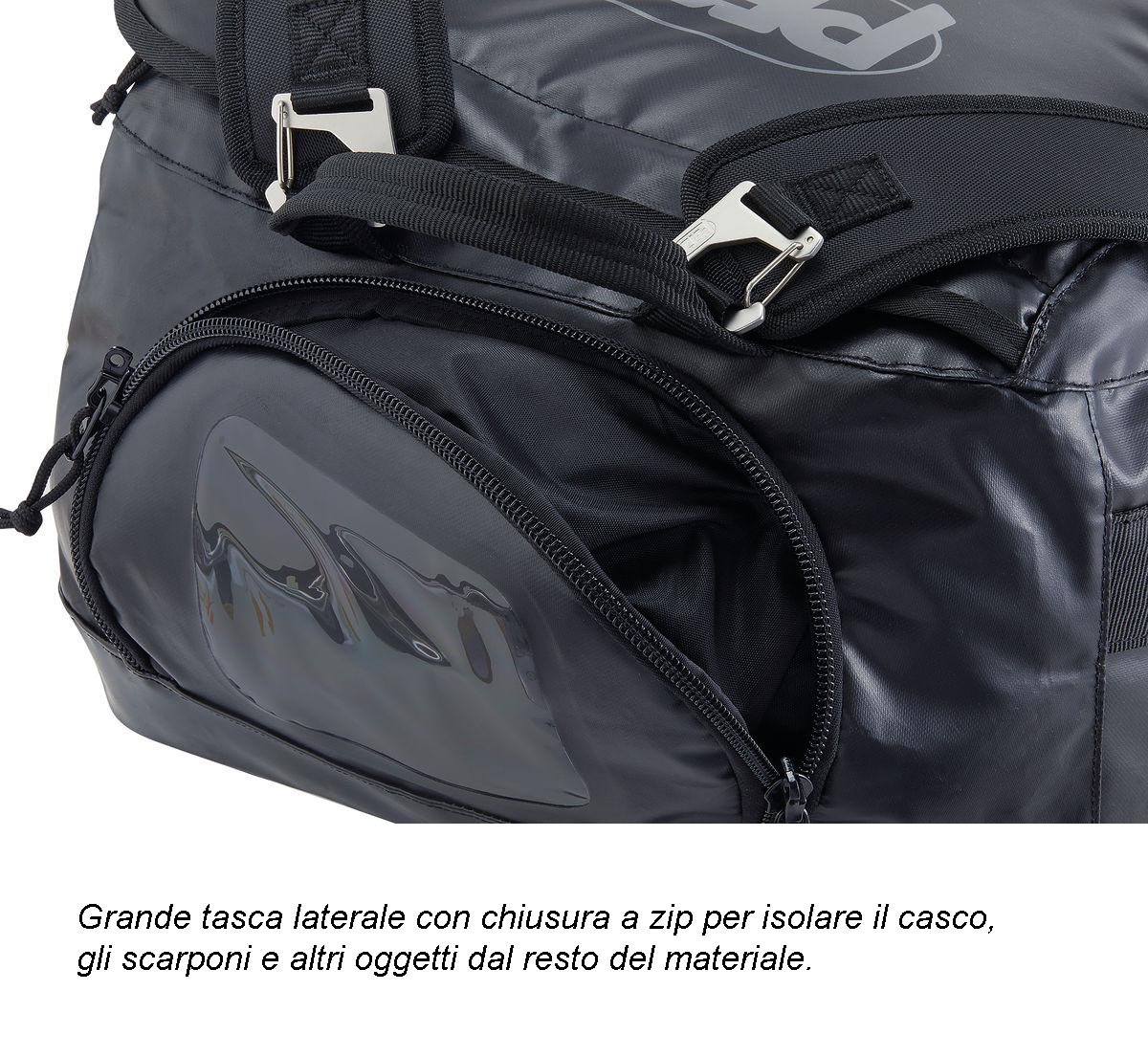 Sacco Petzl Duffel da 65 litri Nero - immagine 3