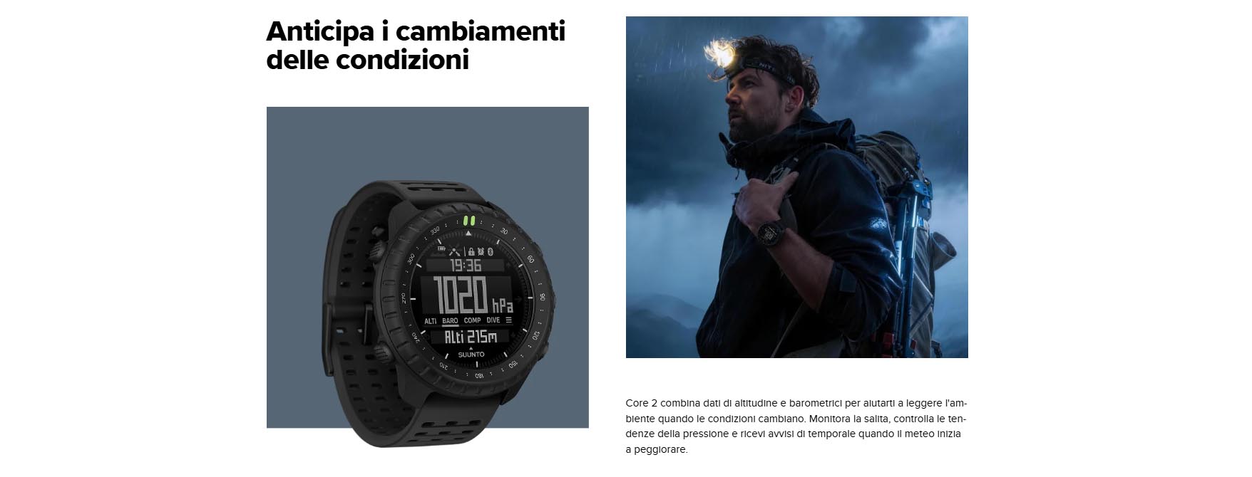 Orologio Suunto Core 2 All Black - immagine 10