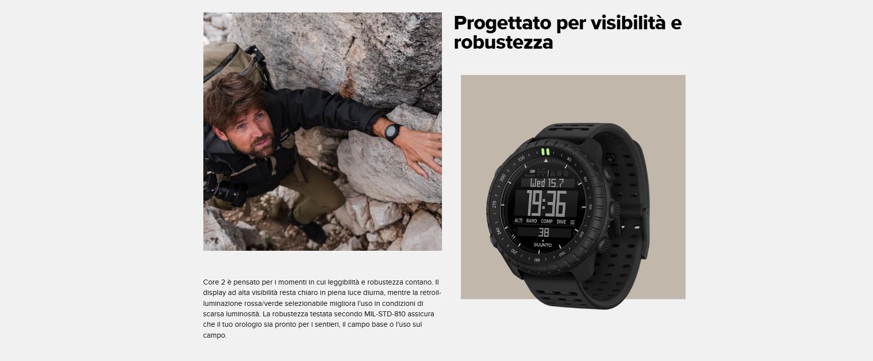 Orologio Suunto Core 2 All Black - immagine 6
